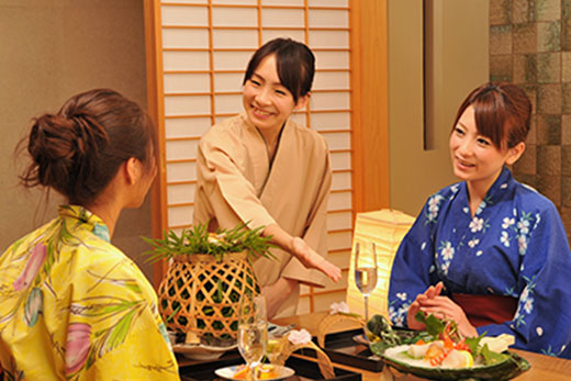 写真：お部屋食