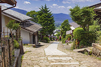 写真：馬籠宿